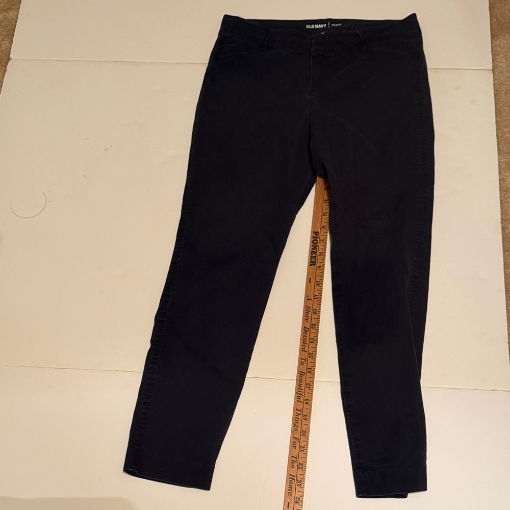 Old Navy Black Slim Ankle Pants